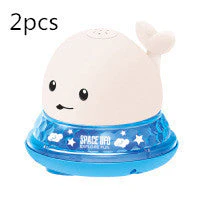 New Baby Bathroom Bath Electric Induction Whale Spray Small Toy - Image 10