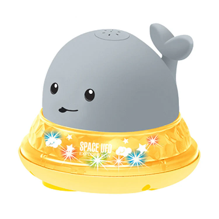 New Baby Bathroom Bath Electric Induction Whale Spray Small Toy - Image 26