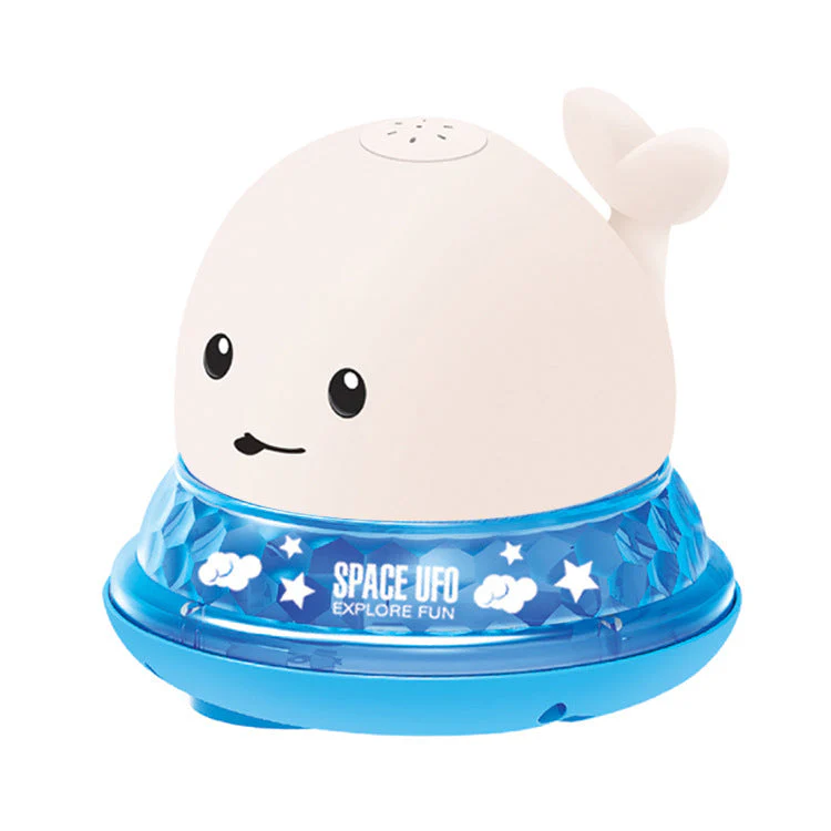New Baby Bathroom Bath Electric Induction Whale Spray Small Toy - Image 30