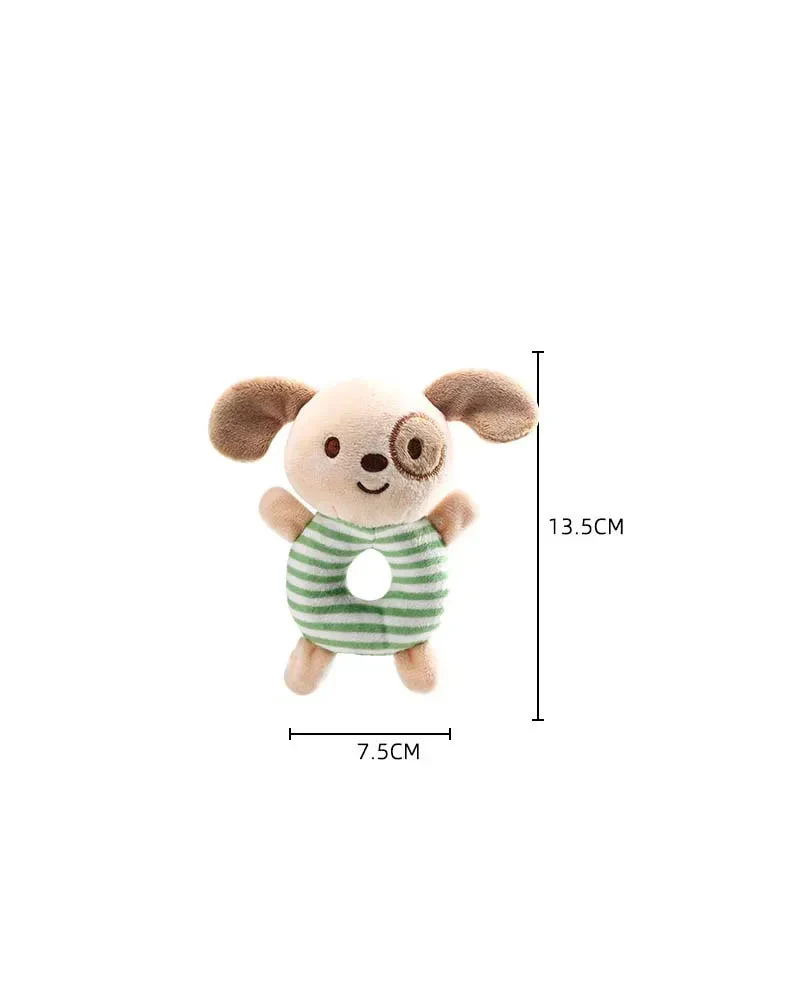 New Baby Rattle Toys Cartoon Animals Plush Infant Hand Ring Bed Toys for Newborn 0-24 Months Toddler Early Educational Toy - Image 4