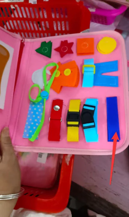 New Busy Book Children's Busy Board Dressing And Buttoning Learning Baby Early Education Preschool Sensory Learning Toy - Image 18