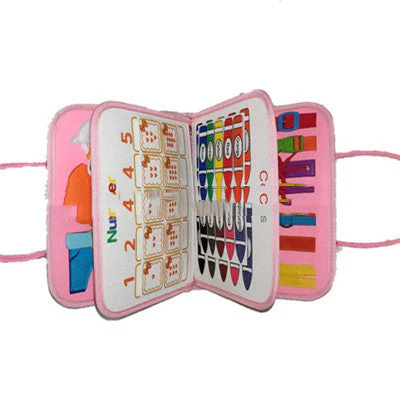 New Busy Book Children's Busy Board Dressing And Buttoning Learning Baby Early Education Preschool Sensory Learning Toy - Image 21
