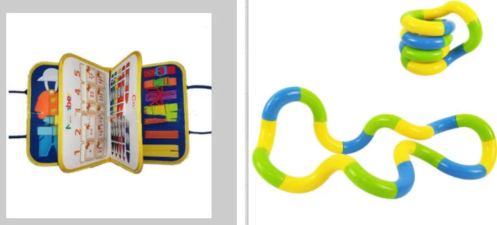 New Busy Book Children's Busy Board Dressing And Buttoning Learning Baby Early Education Preschool Sensory Learning Toy - Image 29