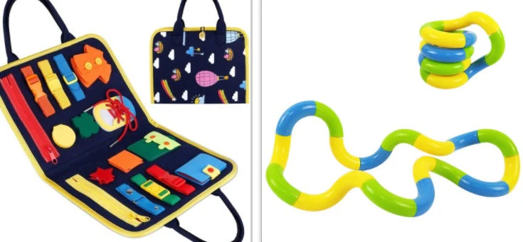 New Busy Book Children's Busy Board Dressing And Buttoning Learning Baby Early Education Preschool Sensory Learning Toy - Image 32