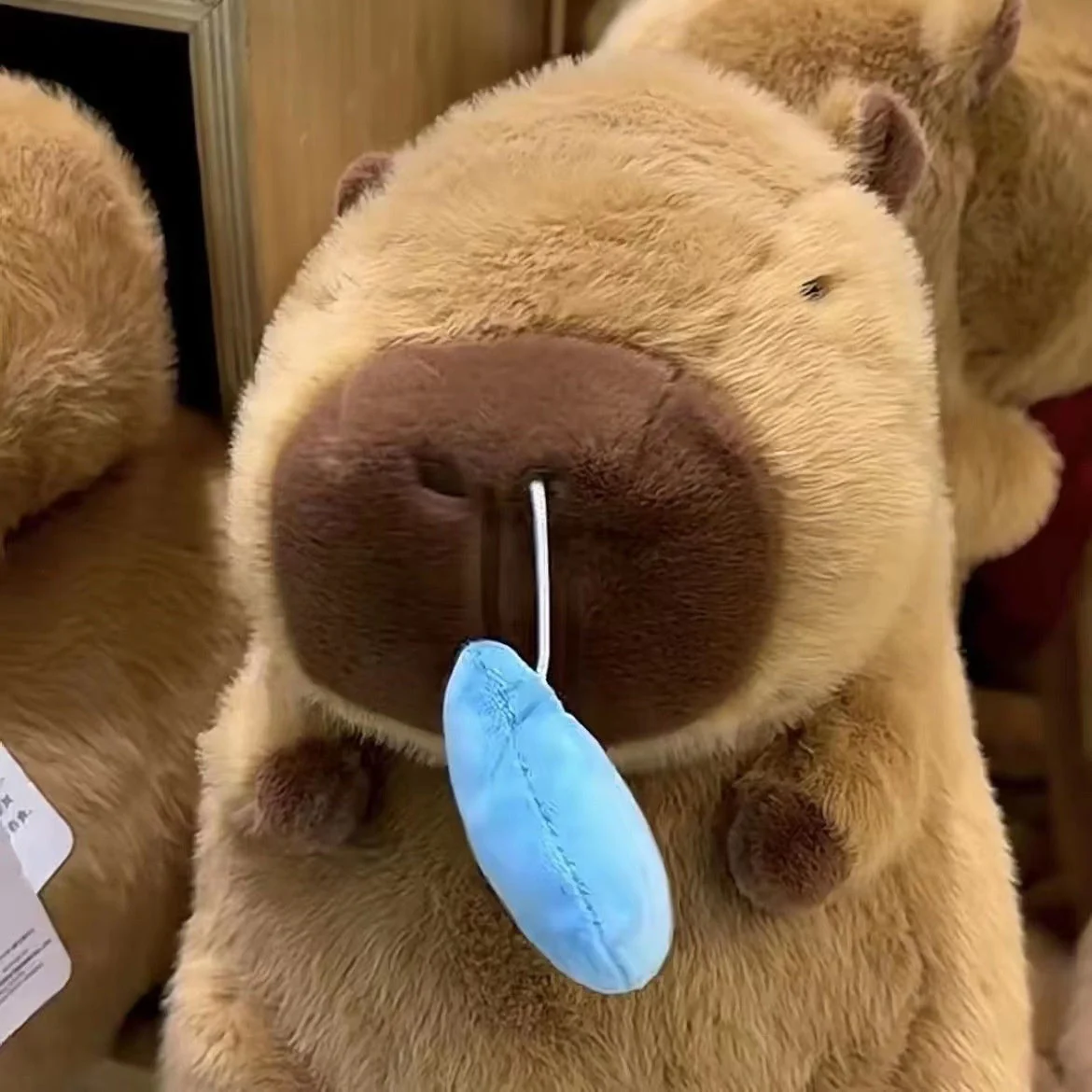 New Capibara Snot Withdraw Doll Doll Plush Toy Capybara Ugly And Cute Pillow Capybara Online Influencer Cute - Image 4