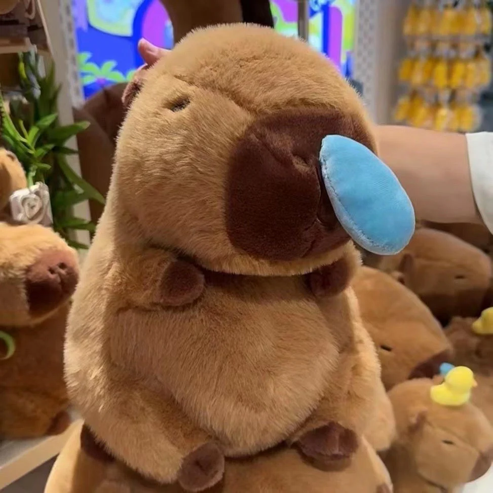 New Capibara Snot Withdraw Doll Doll Plush Toy Capybara Ugly And Cute Pillow Capybara Online Influencer Cute - Image 8