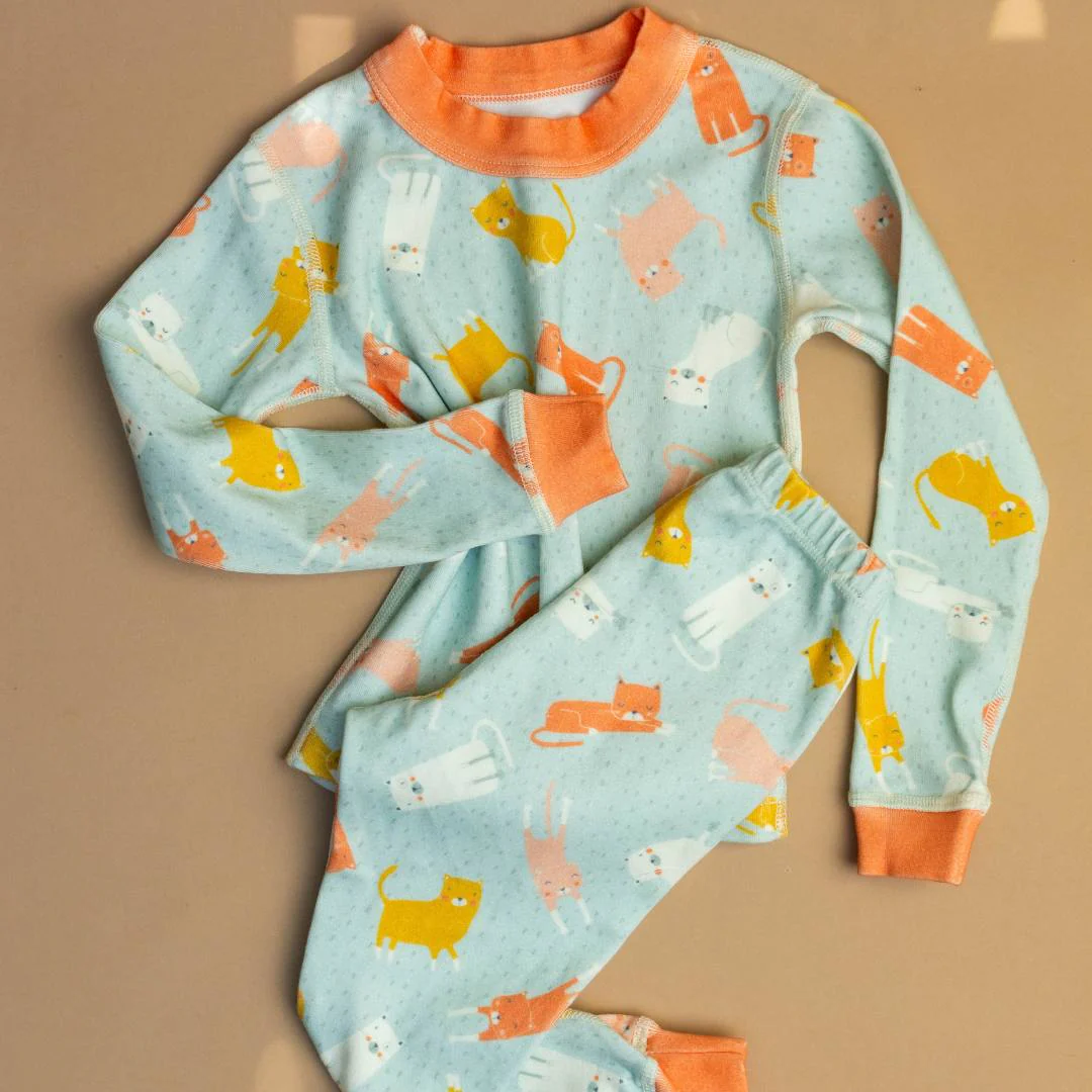 New Cats Organic Pajamas - Image 3