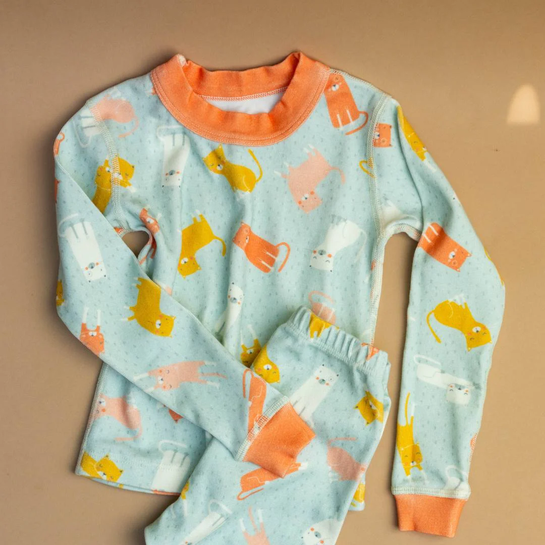 New Cats Organic Pajamas - Image 4