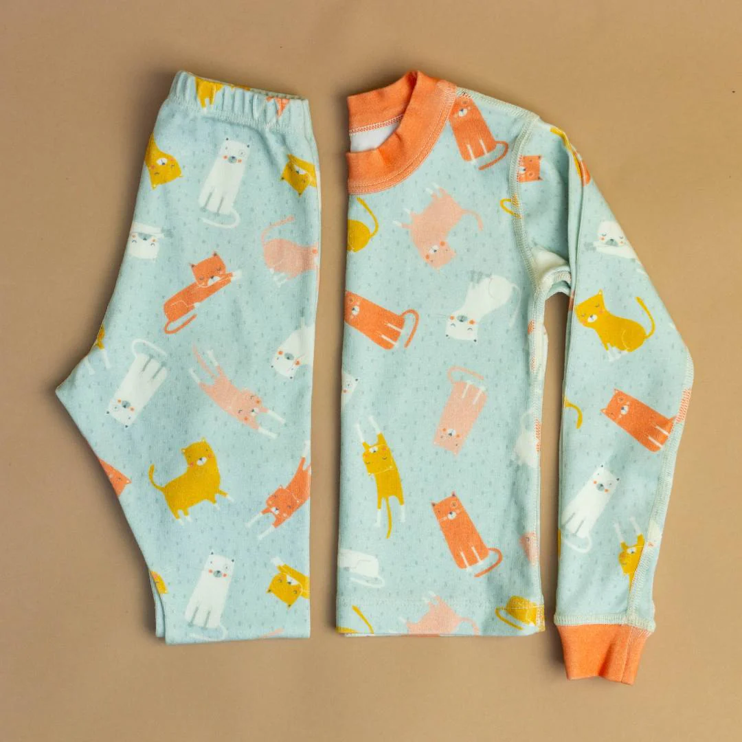 New Cats Organic Pajamas - Image 8