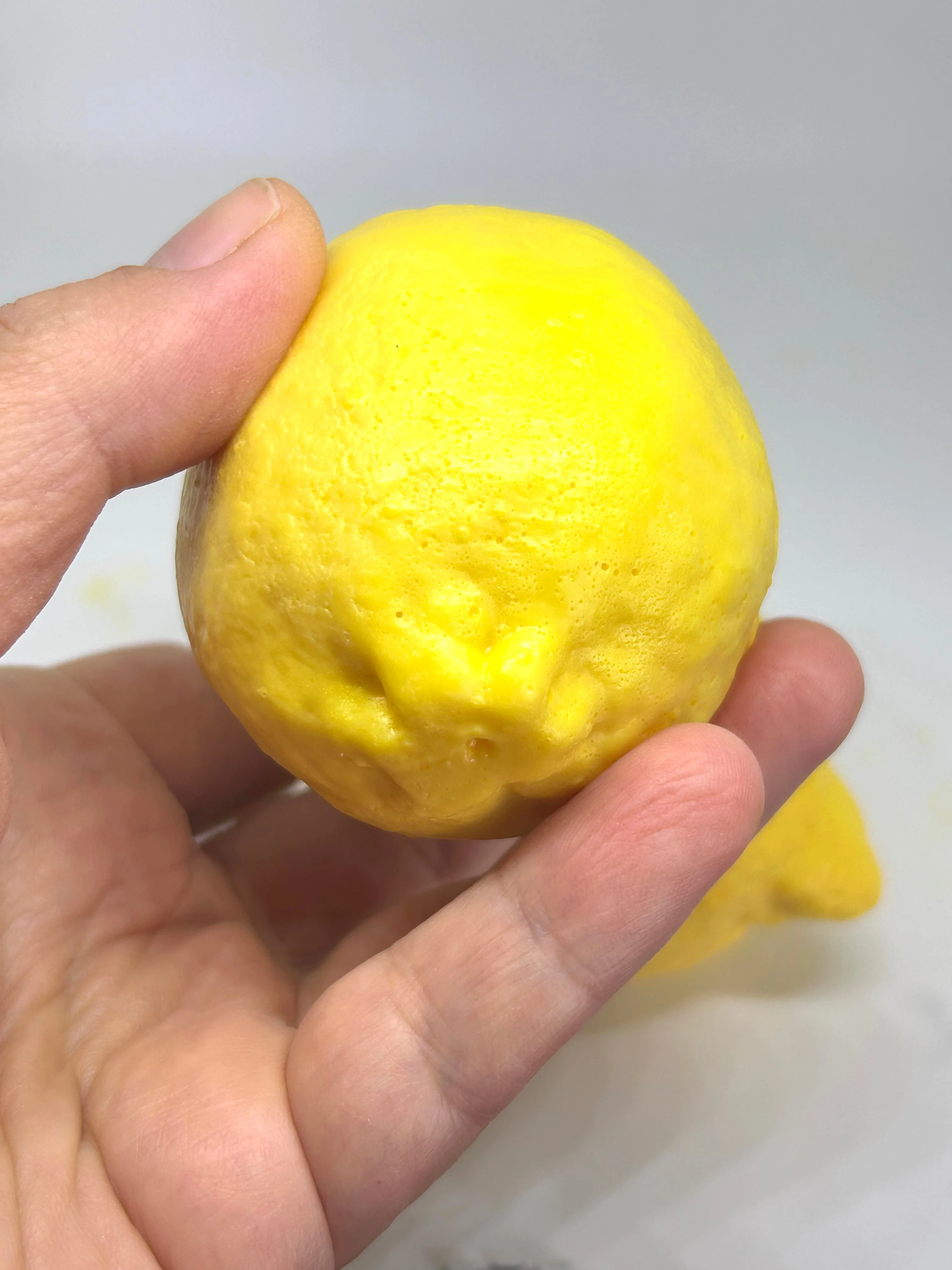 *NEW* Lemon-shaped Soap, Goat Milk Based - Image 2