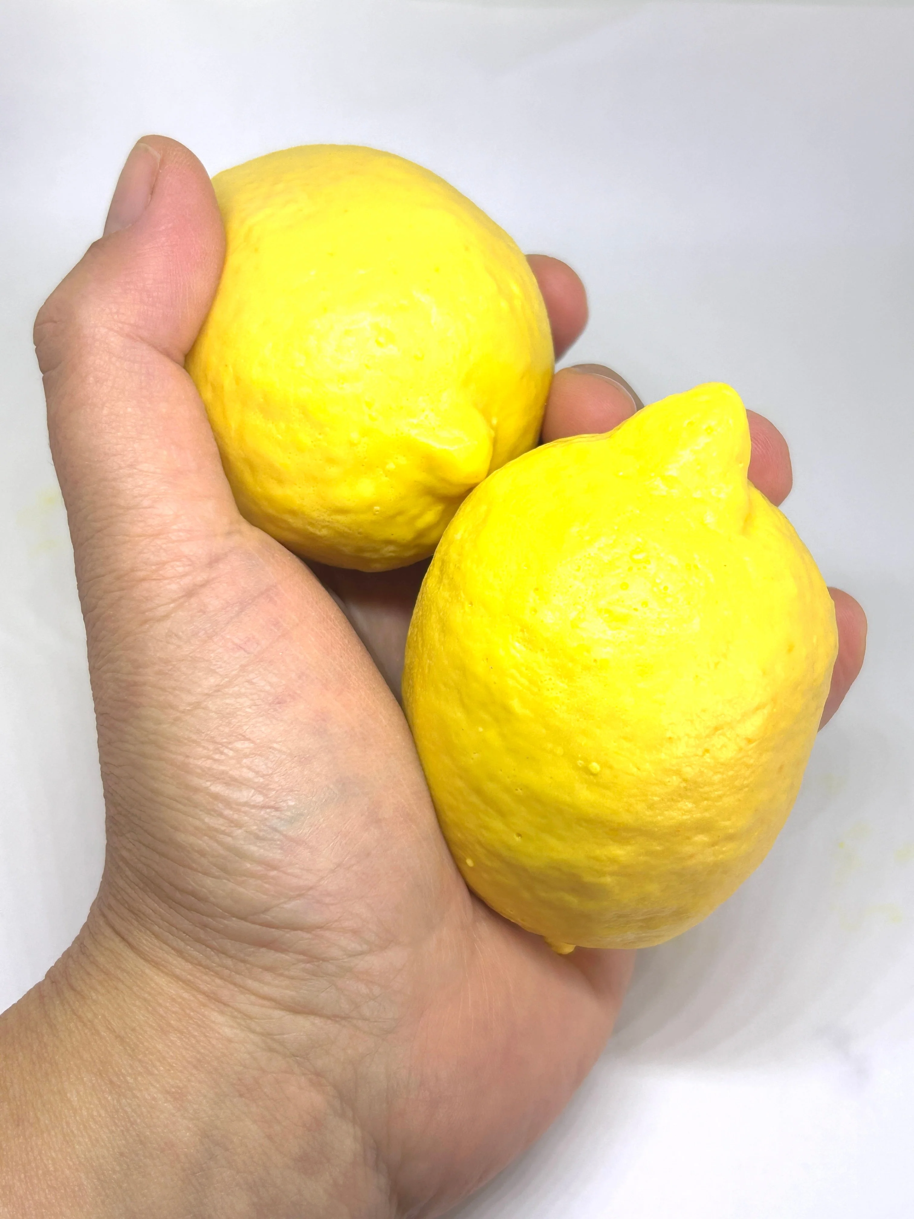 *NEW* Lemon-shaped Soap, Goat Milk Based - Image 3