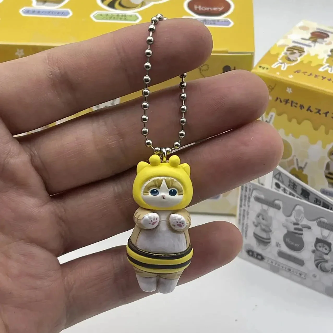 New Mofusand Bee Shaped Blind Box Twisted Egg Bee Cat Anime Figure Ornament Cute Doll Handmade Model Decor Toy Kid Birthday Gift - Image 5