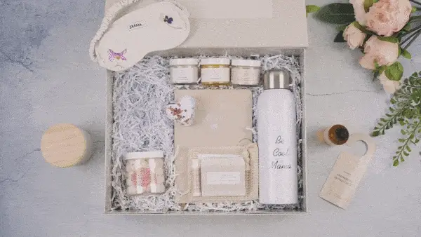 New Mom Gift, Pampering Natural Skincare gift for New Mom - Image 4