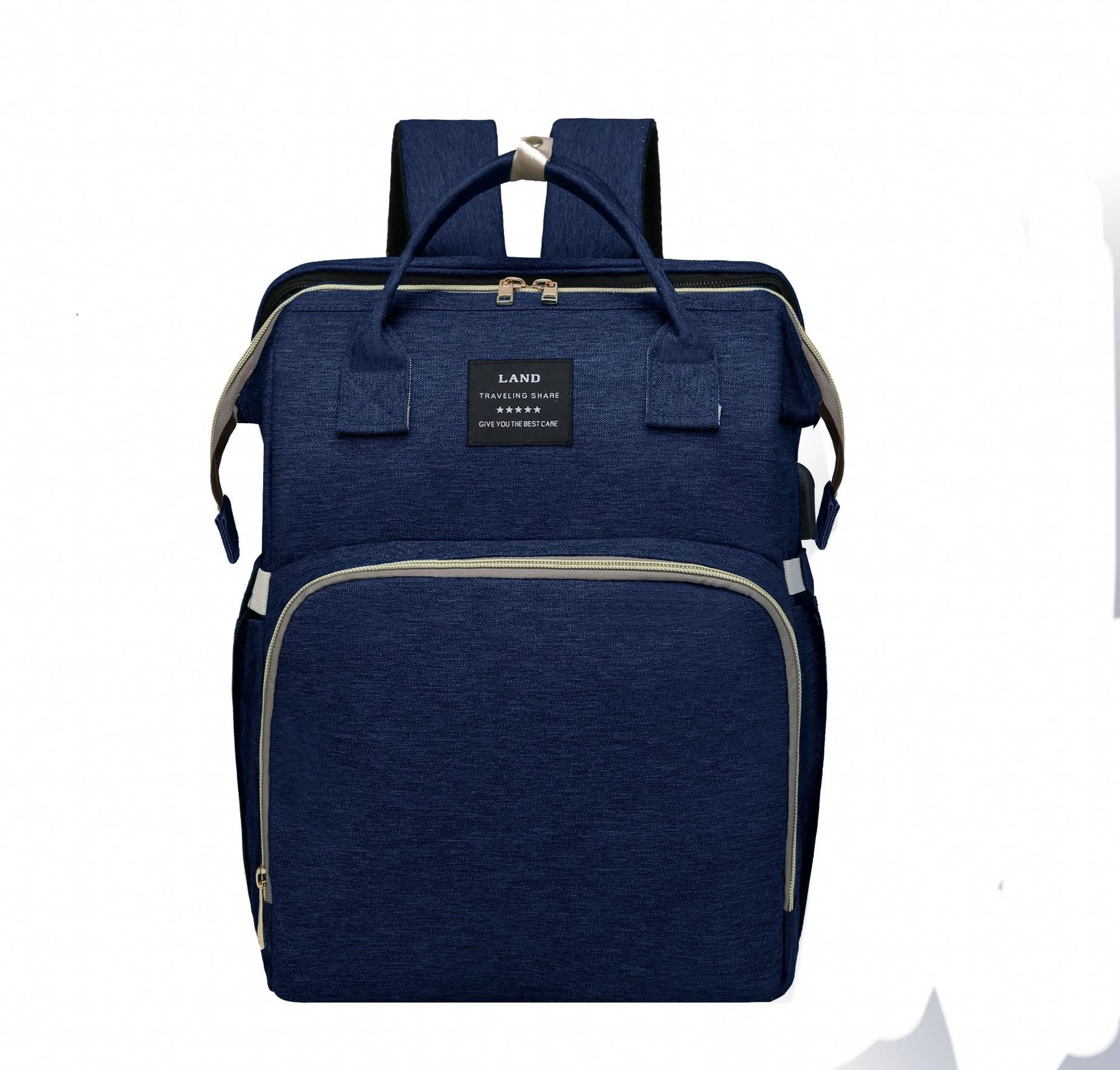 New Mummy Baby Crib Backpack Large Capacity Out Milk Insulated Bag Women - Image 13