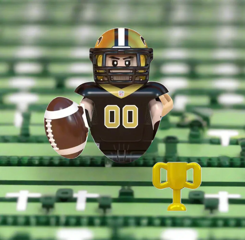 New Orleans Saints Team Minifigure - Image 2