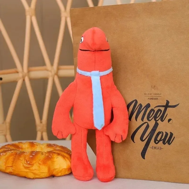 New/Smiling Friends Plush Toy Mr frog Soft Stuffed Toy Kawaii Home Decoration Doll Smiling Friends Gifts Toy for Kids - Image 3