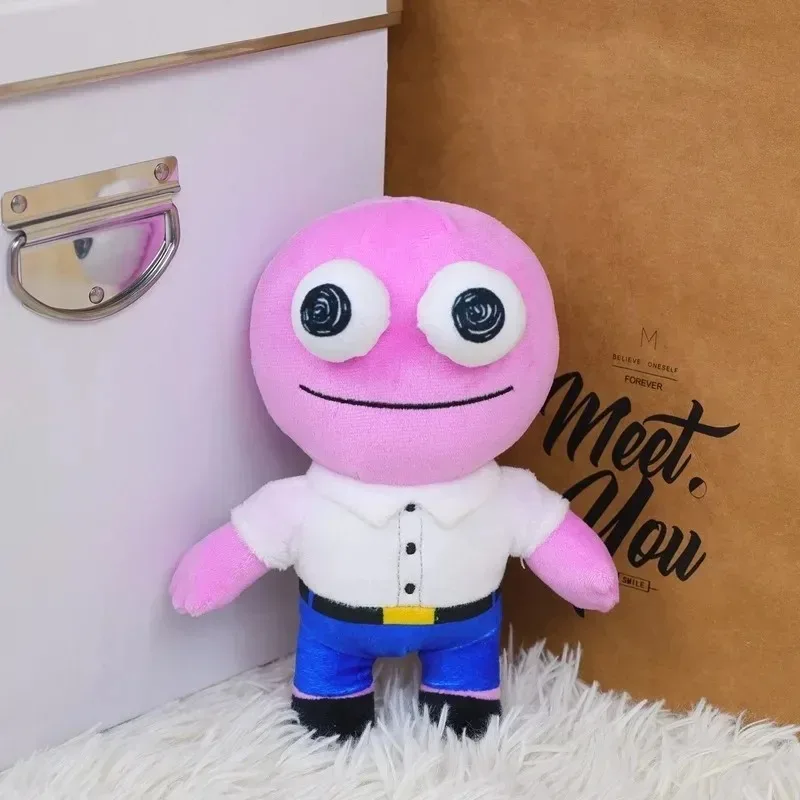 New/Smiling Friends Plush Toy Mr frog Soft Stuffed Toy Kawaii Home Decoration Doll Smiling Friends Gifts Toy for Kids - Image 6