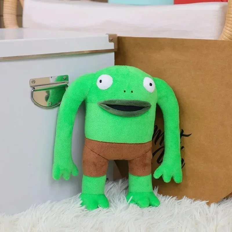 New/Smiling Friends Plush Toy Mr frog Soft Stuffed Toy Kawaii Home Decoration Doll Smiling Friends Gifts Toy for Kids - Image 8