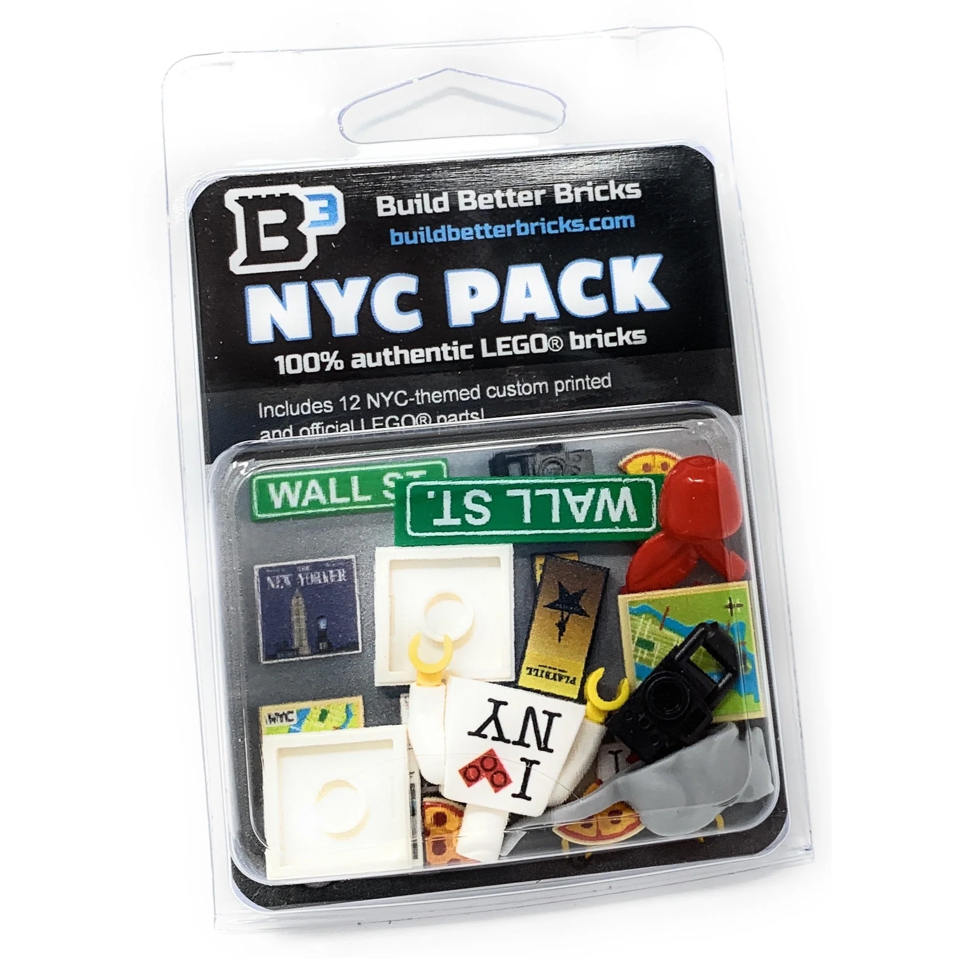New York City Pack - Custom Parts + Minifig Accessories made using LEGO parts - Image 2