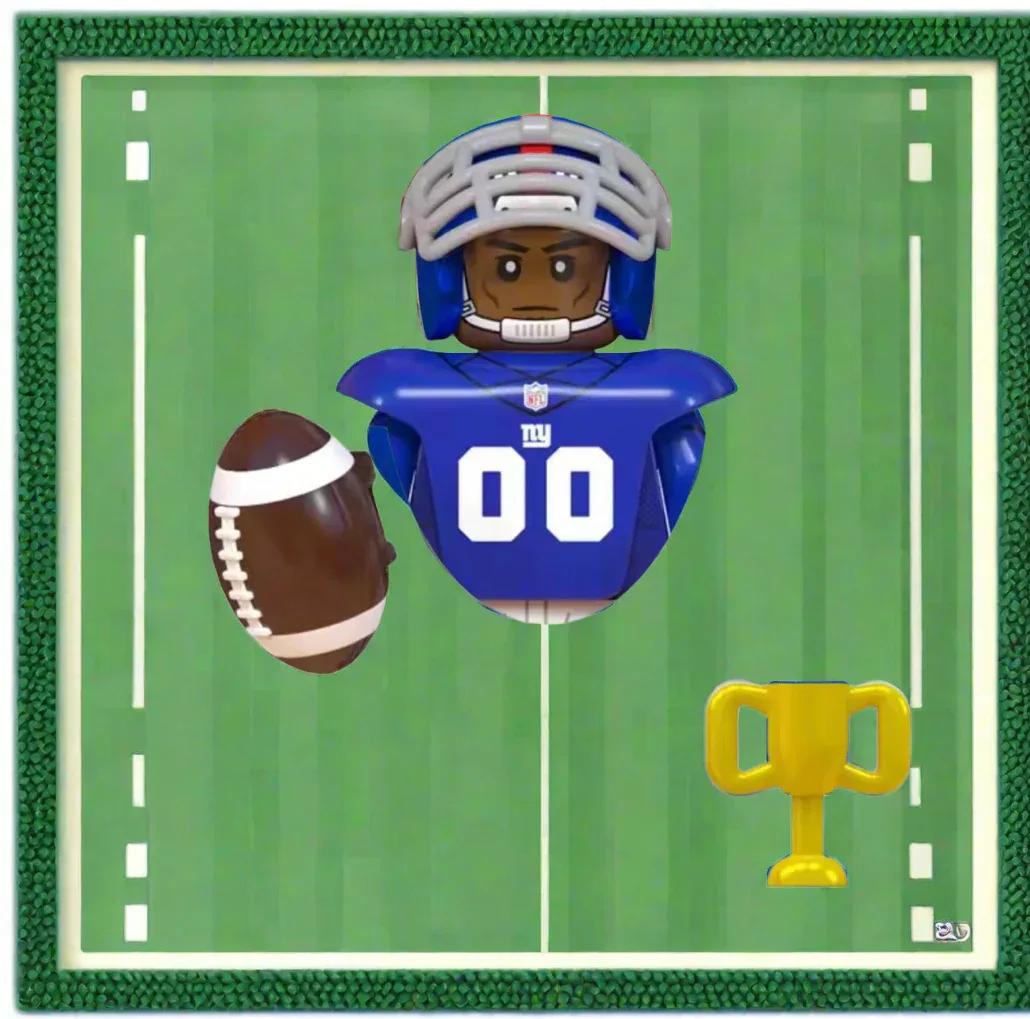 New York Giants Team Minifigure - Image 2
