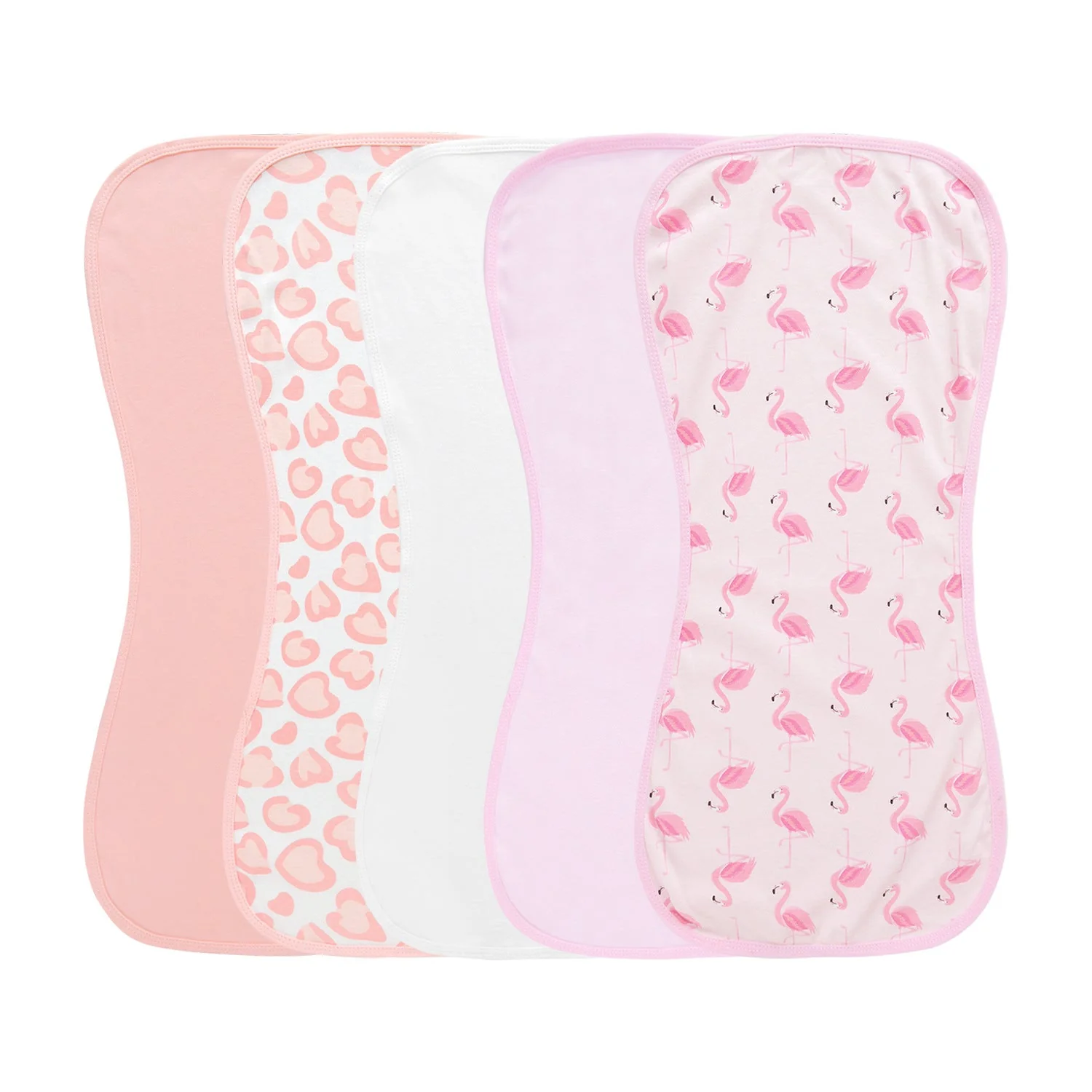 Newborn And Infant Cotton Burp Clothsbibs - Image 3