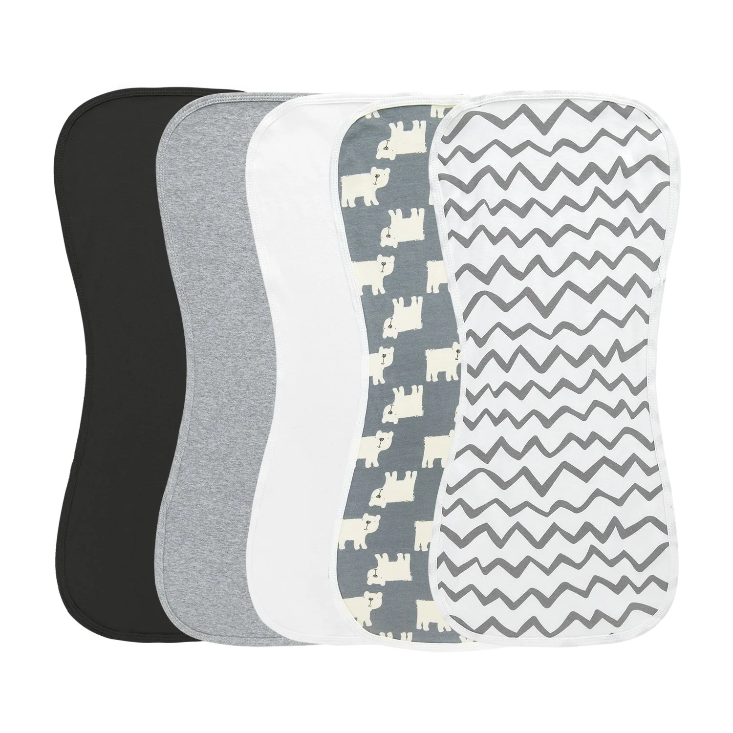 Newborn And Infant Cotton Burp Clothsbibs - Image 5