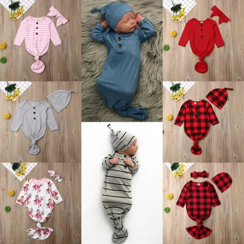 Newborn Baby Sleeper Nightgown - # BAAA81810001 - Image 4