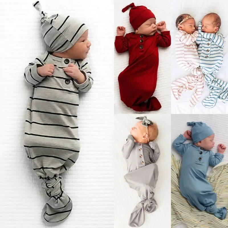 Newborn Baby Sleeper Nightgown - # BAAA81810001 - Image 5