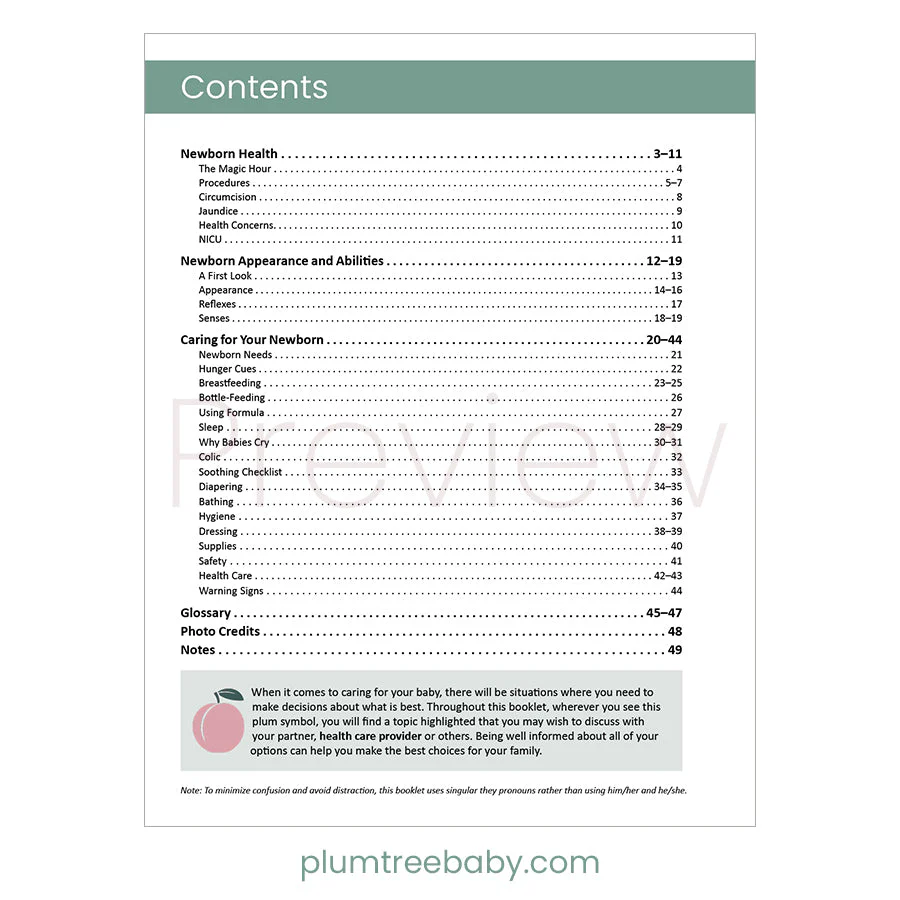 Newborn Care Booklet - Image 2
