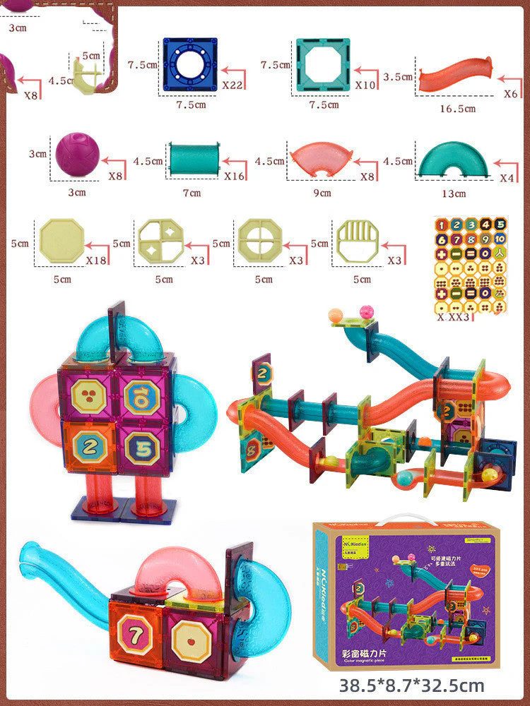 Newkey Assembled Building Blocks Baby Educational Toys - Image 4