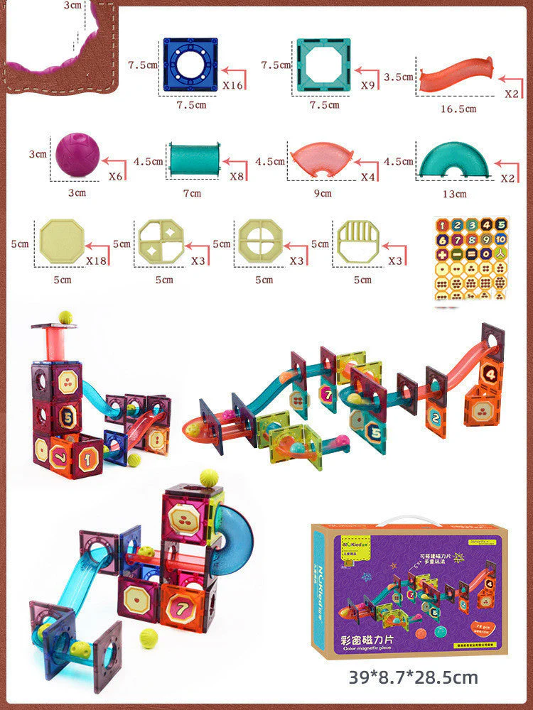 Newkey Assembled Building Blocks Baby Educational Toys - Image 5