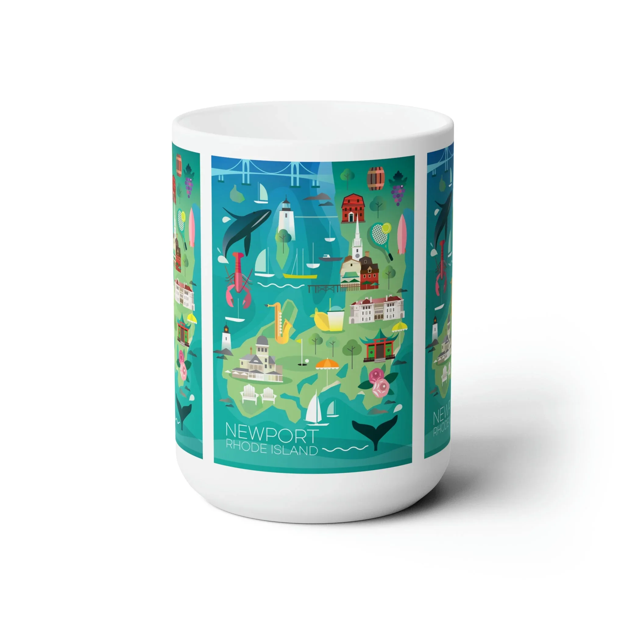 Newport Ceramic Mug 11oz or 15oz - Image 2