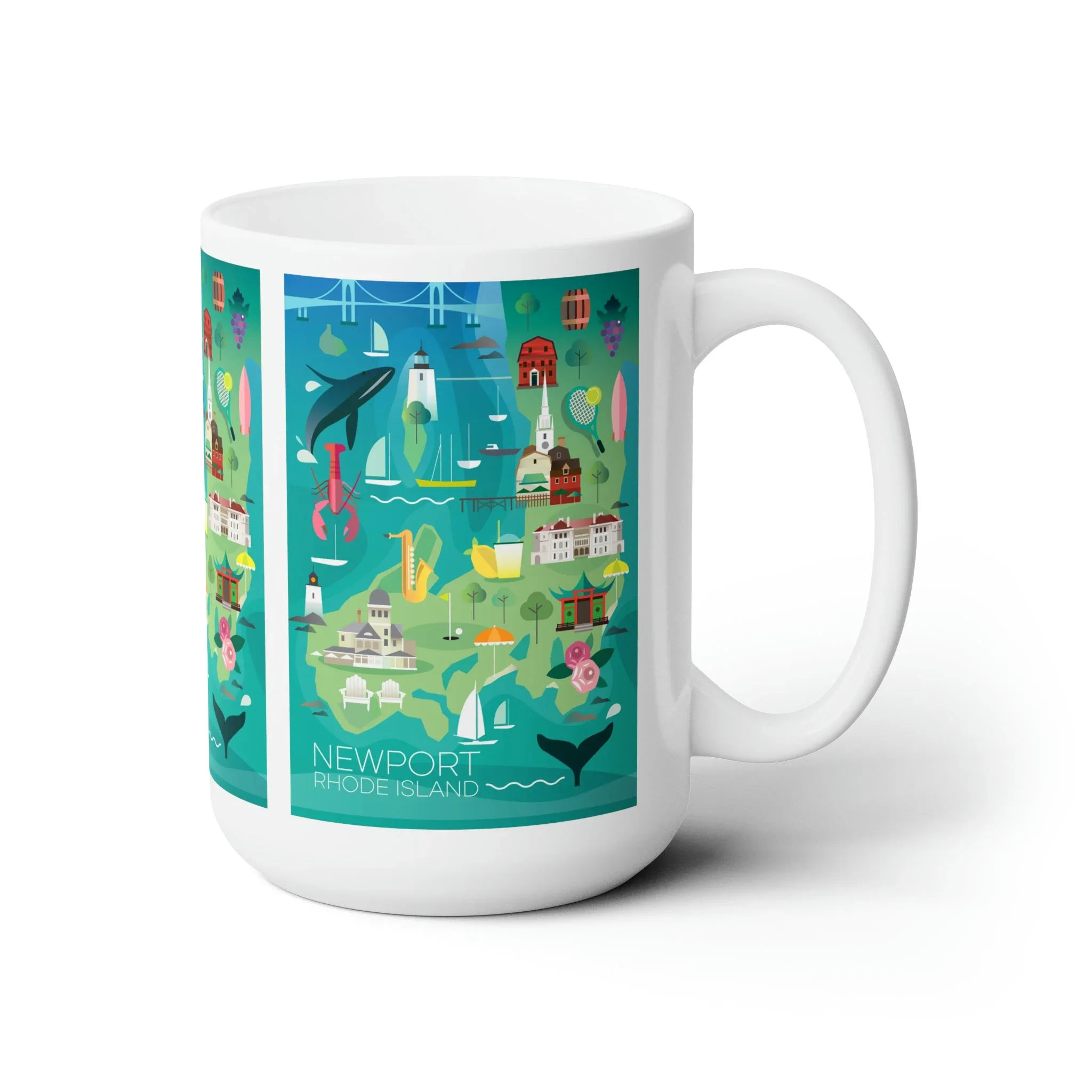 Newport Ceramic Mug 11oz or 15oz - Image 3