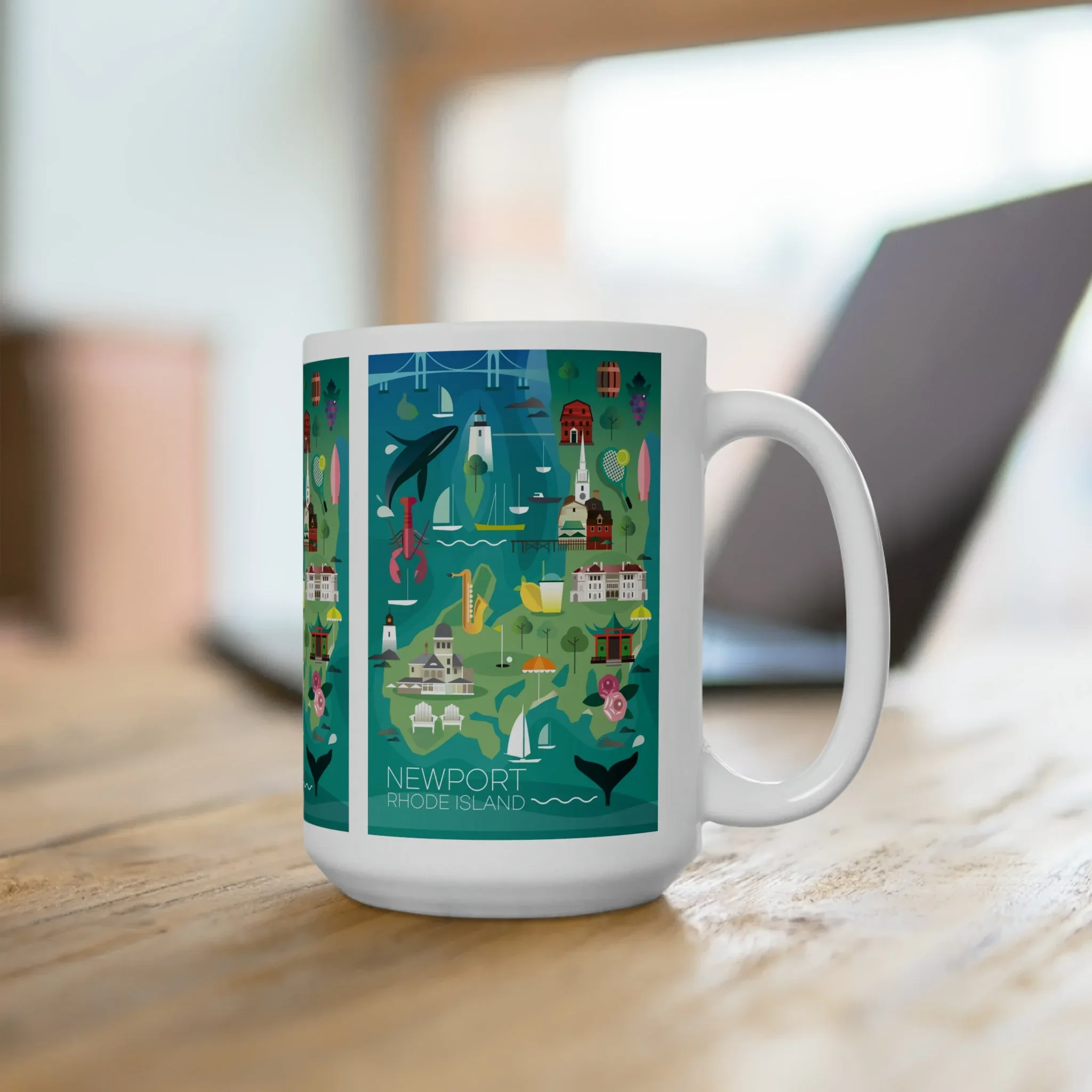 Newport Ceramic Mug 11oz or 15oz - Image 4