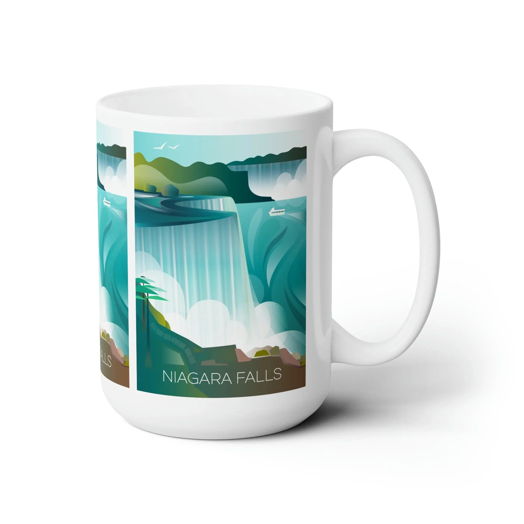Niagara Falls Ceramic Mug 11oz or 15oz - Image 3