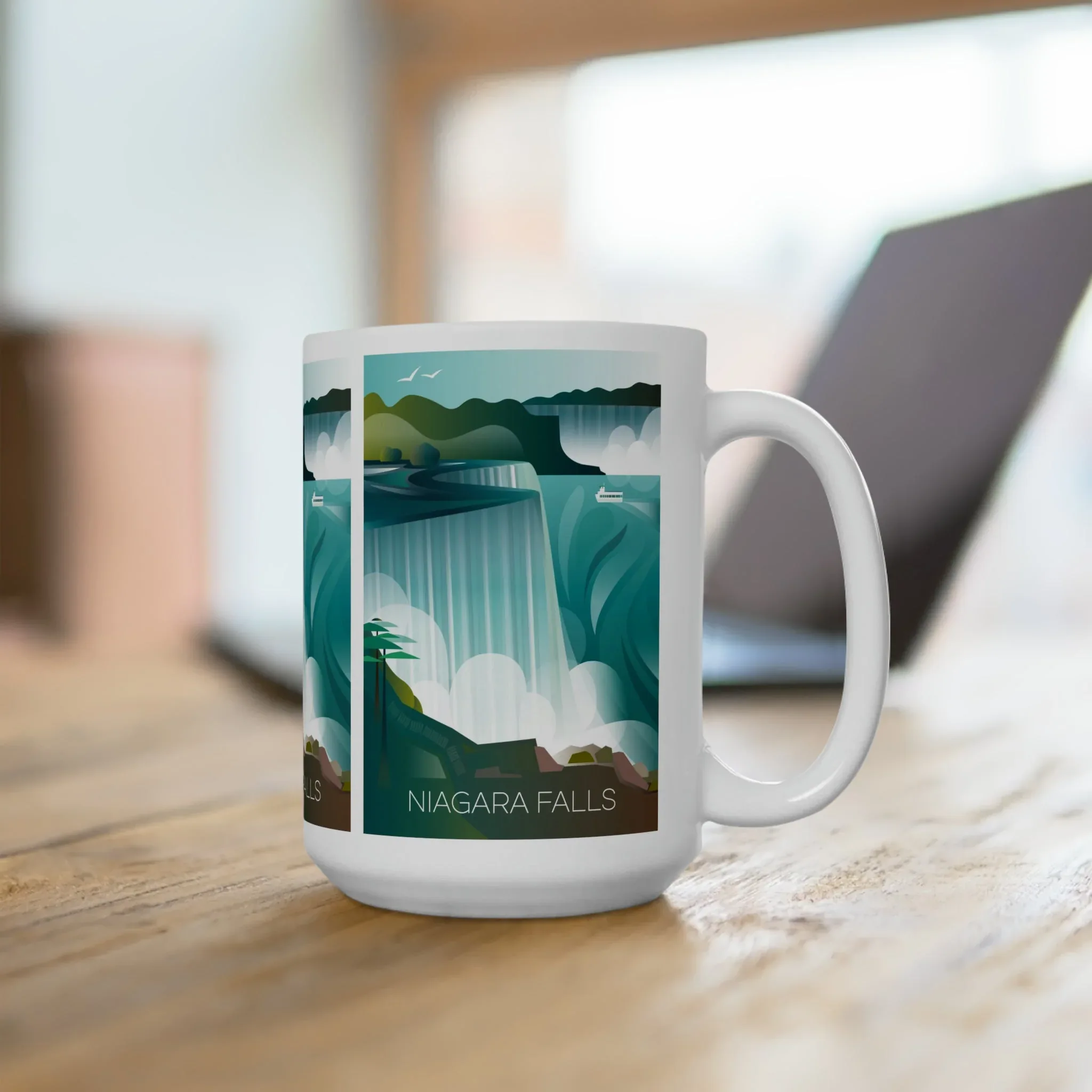 Niagara Falls Ceramic Mug 11oz or 15oz - Image 4