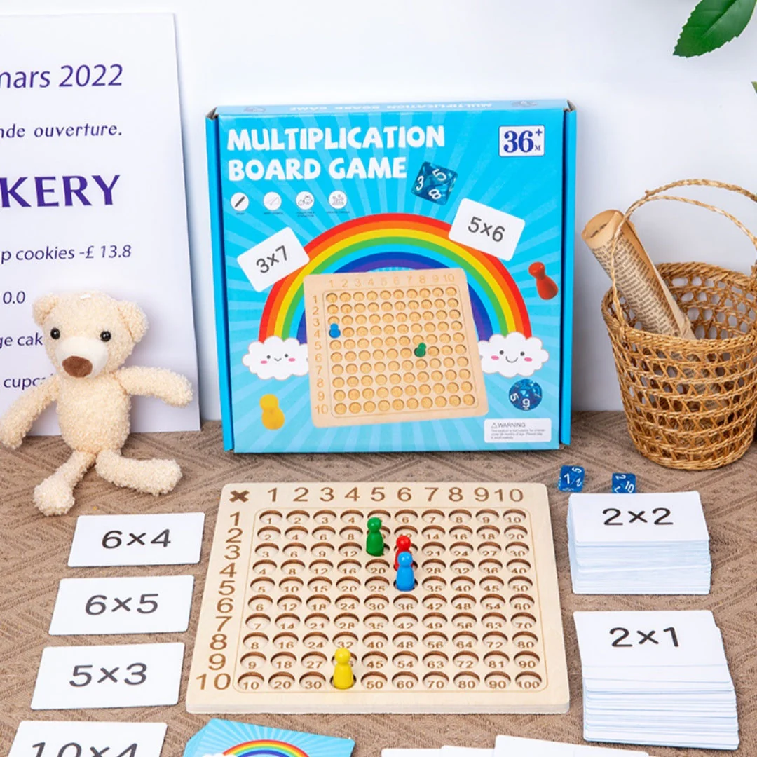 Ninth Multiplication Formula Table Reciting Game Children's Toys - Image 10