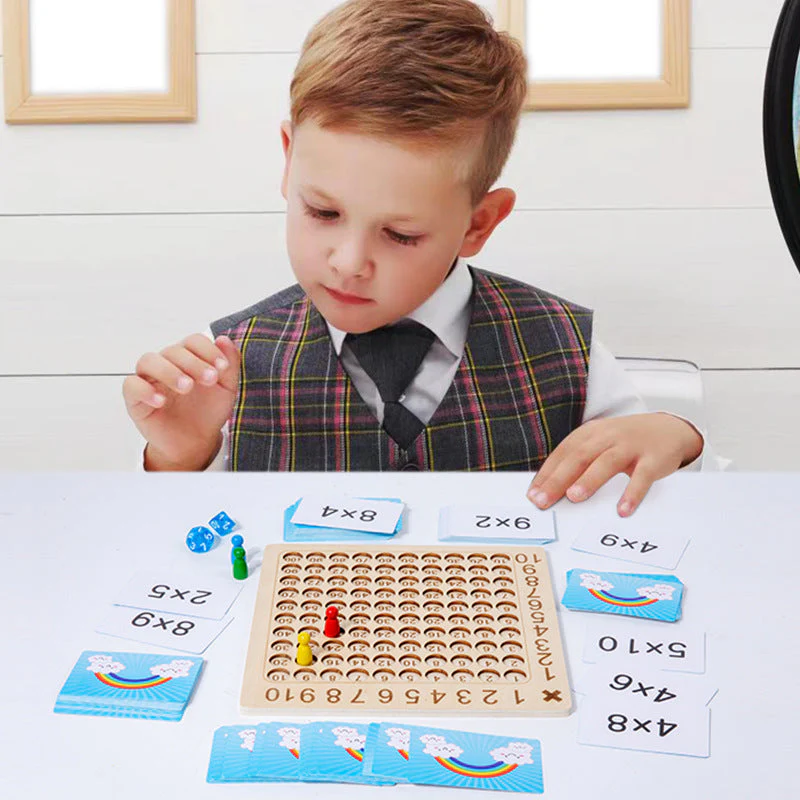 Ninth Multiplication Formula Table Reciting Game Children's Toys - Image 2