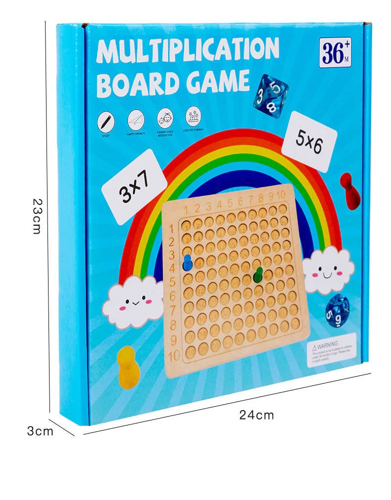 Ninth Multiplication Formula Table Reciting Game Children's Toys - Image 3