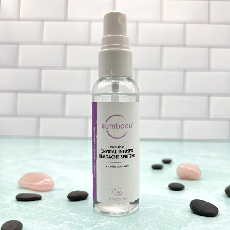 No Brainer Crystal-Infused Headache Spritzer - Image 2