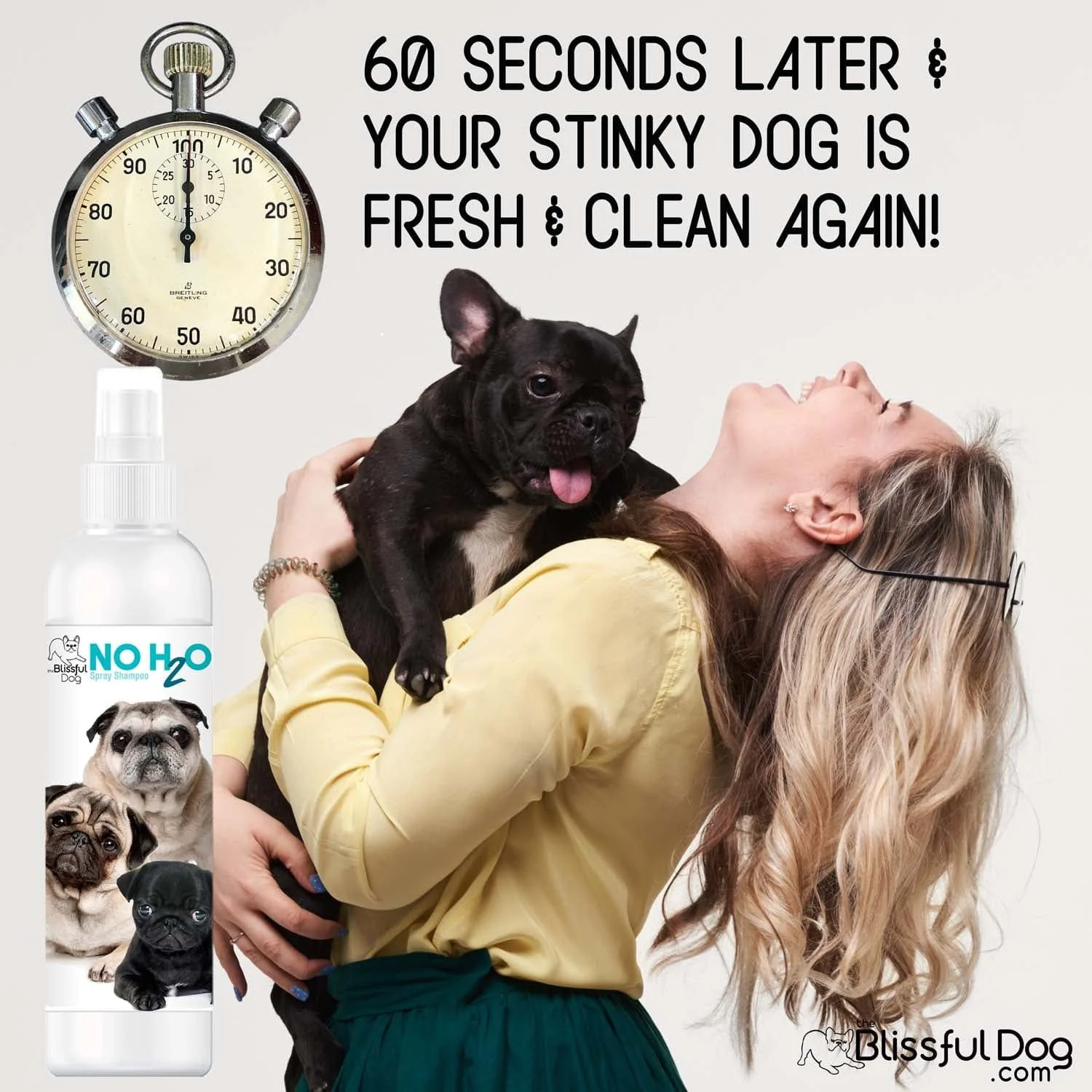 No H20 Spray Pet Shampoo - Image 3