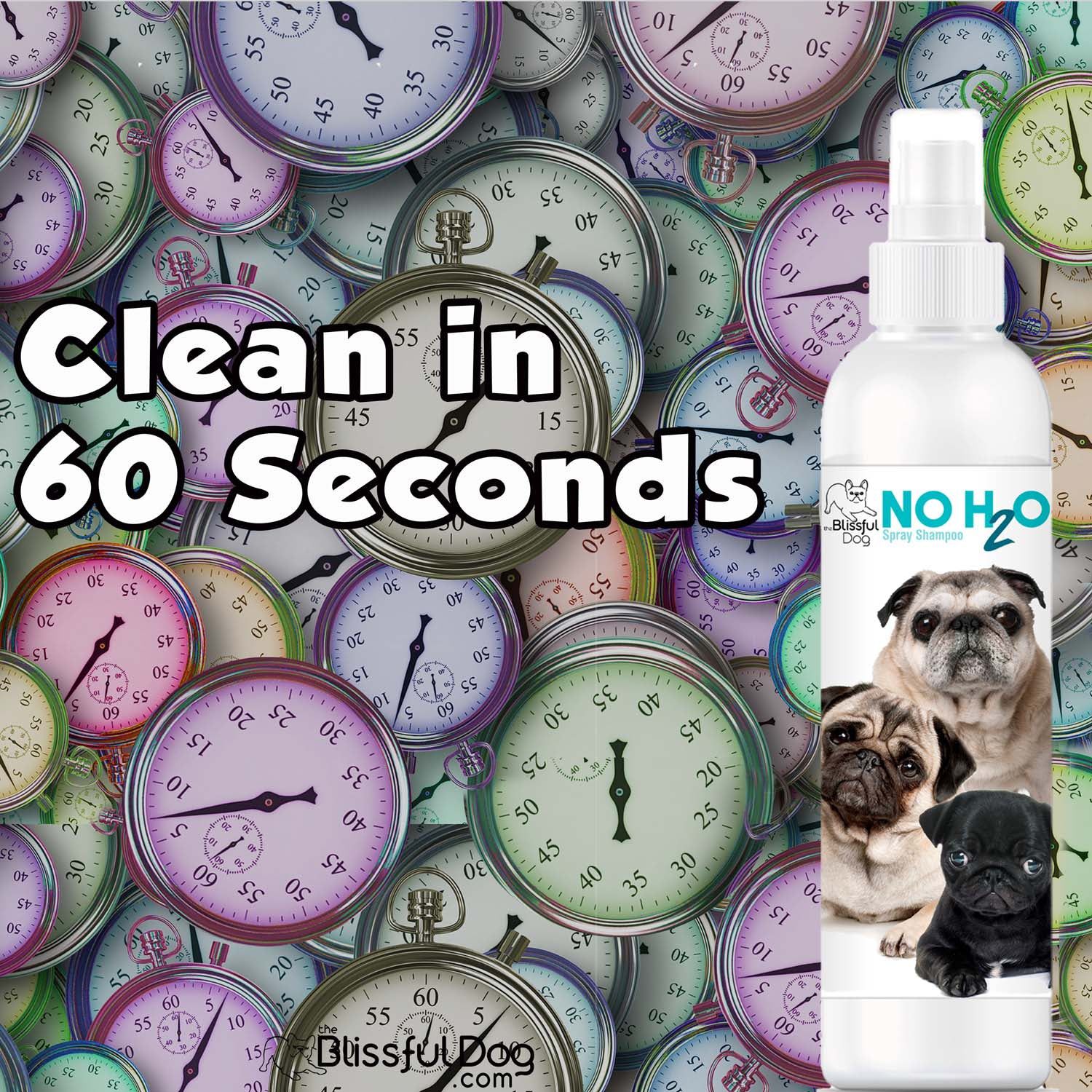 No H20 Spray Pet Shampoo - Image 4