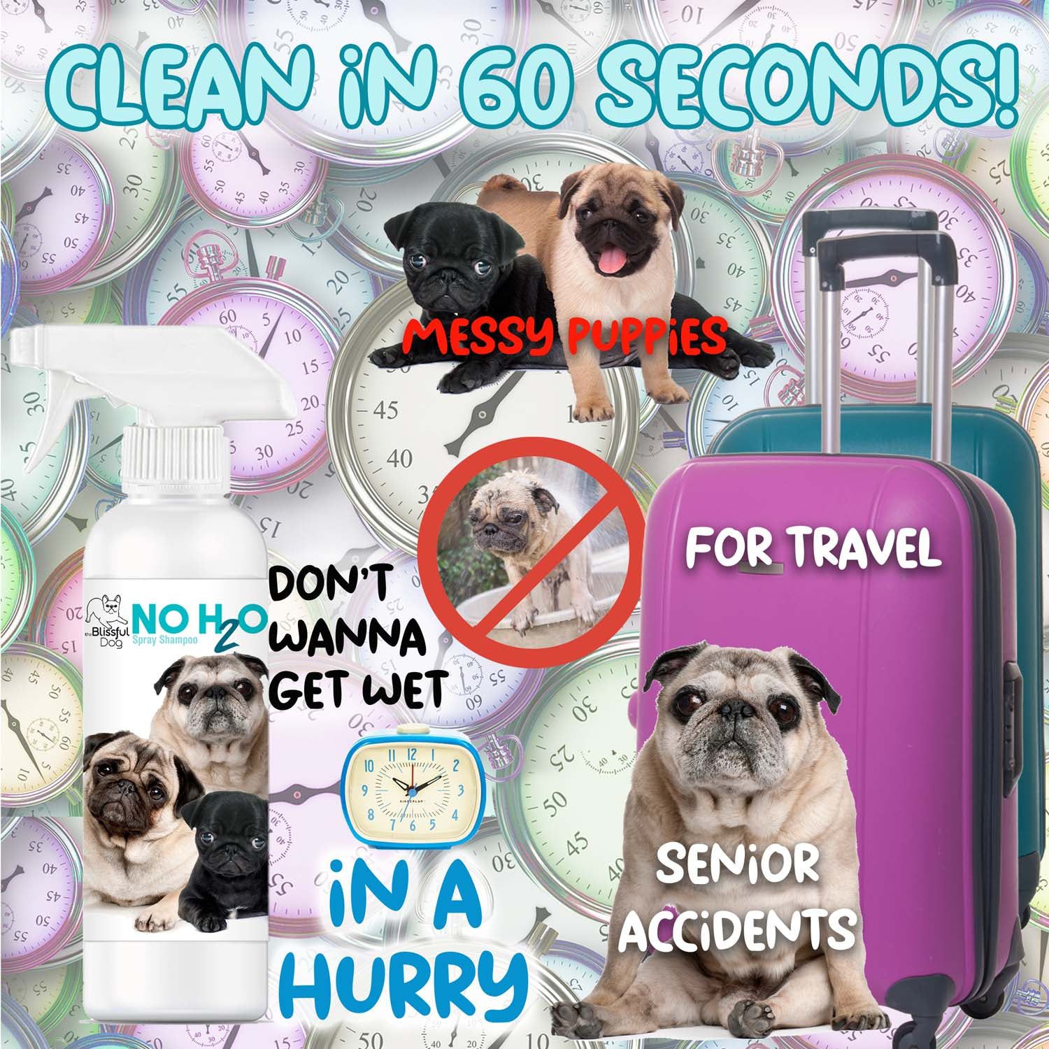 No H20 Spray Pet Shampoo - Image 5