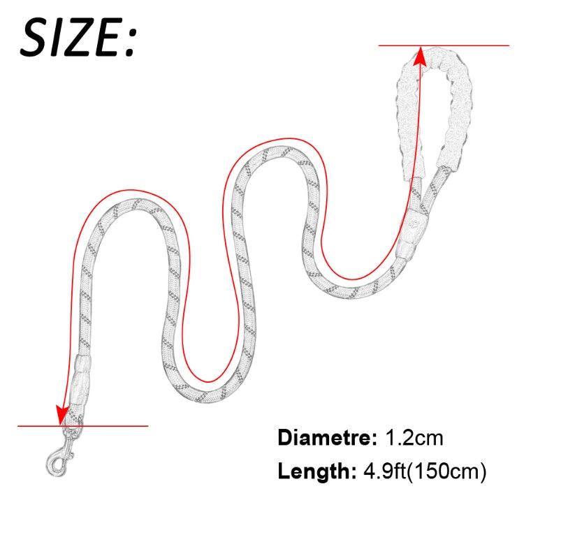 No Pull Heavy Duty Reflective Dog Leash - Image 4