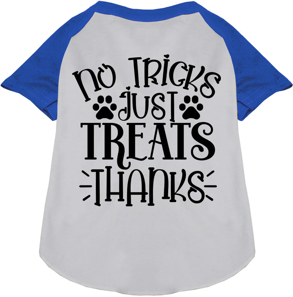 No Tricks, Just Treats Pet Raglan Shirt - Image 4
