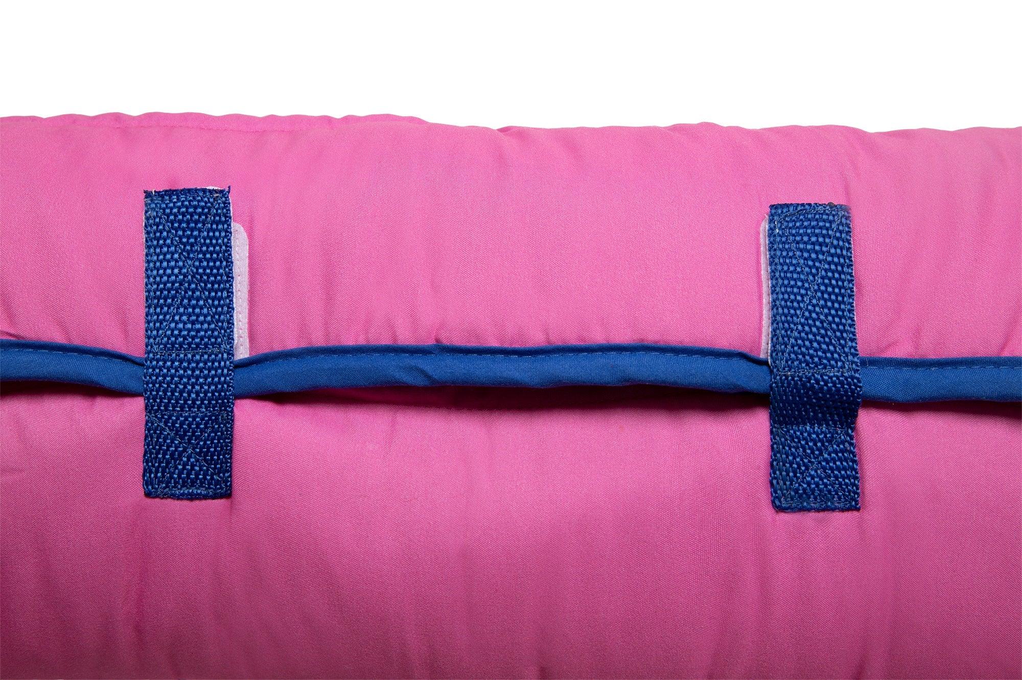 NoJo Cute Kitty Toddler Nap Mat - Includes Attached Pillow and Fleece Blanket - Image 4