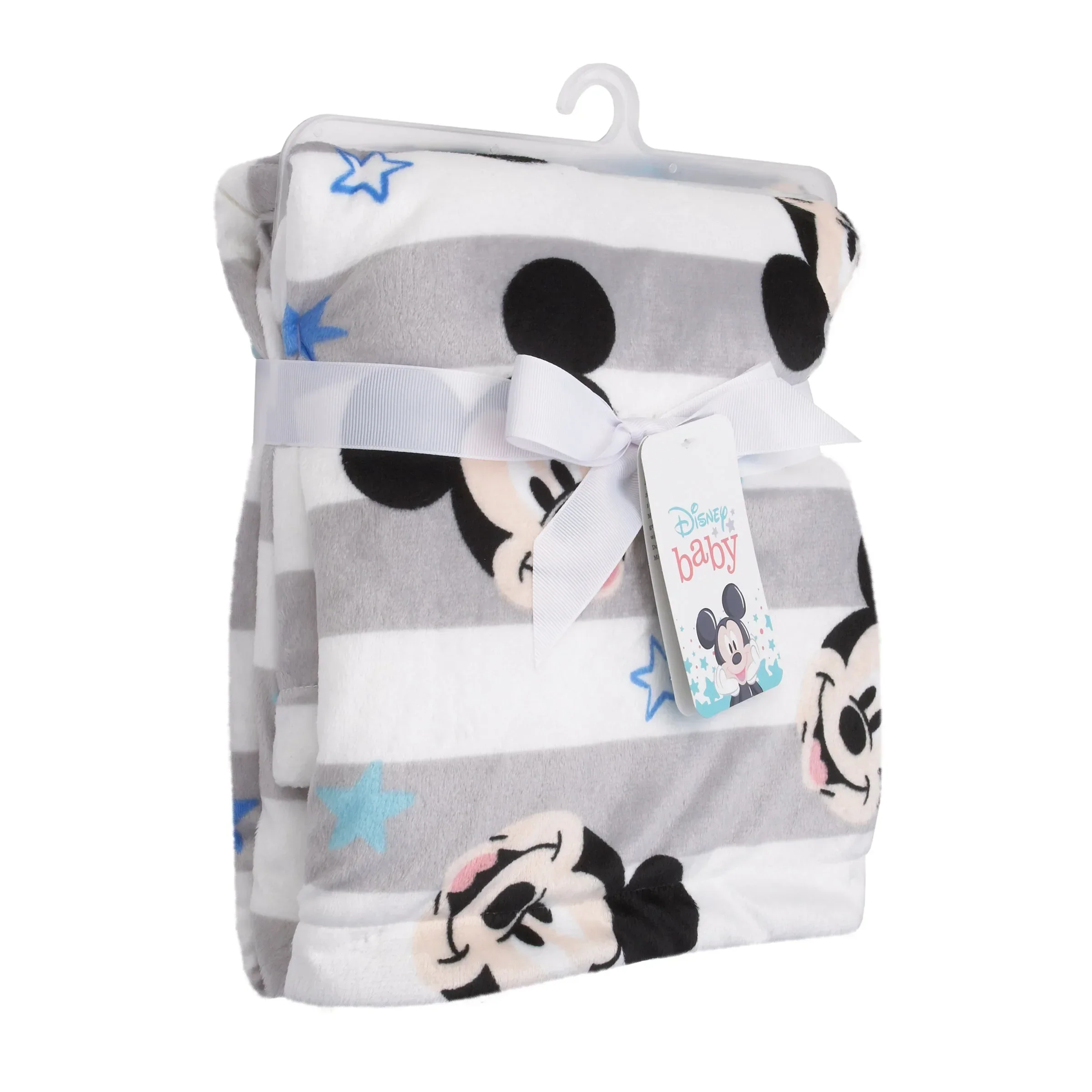 NoJo Disney Mickey Mouse Deluxe Reversible Baby Blanket - Image 4