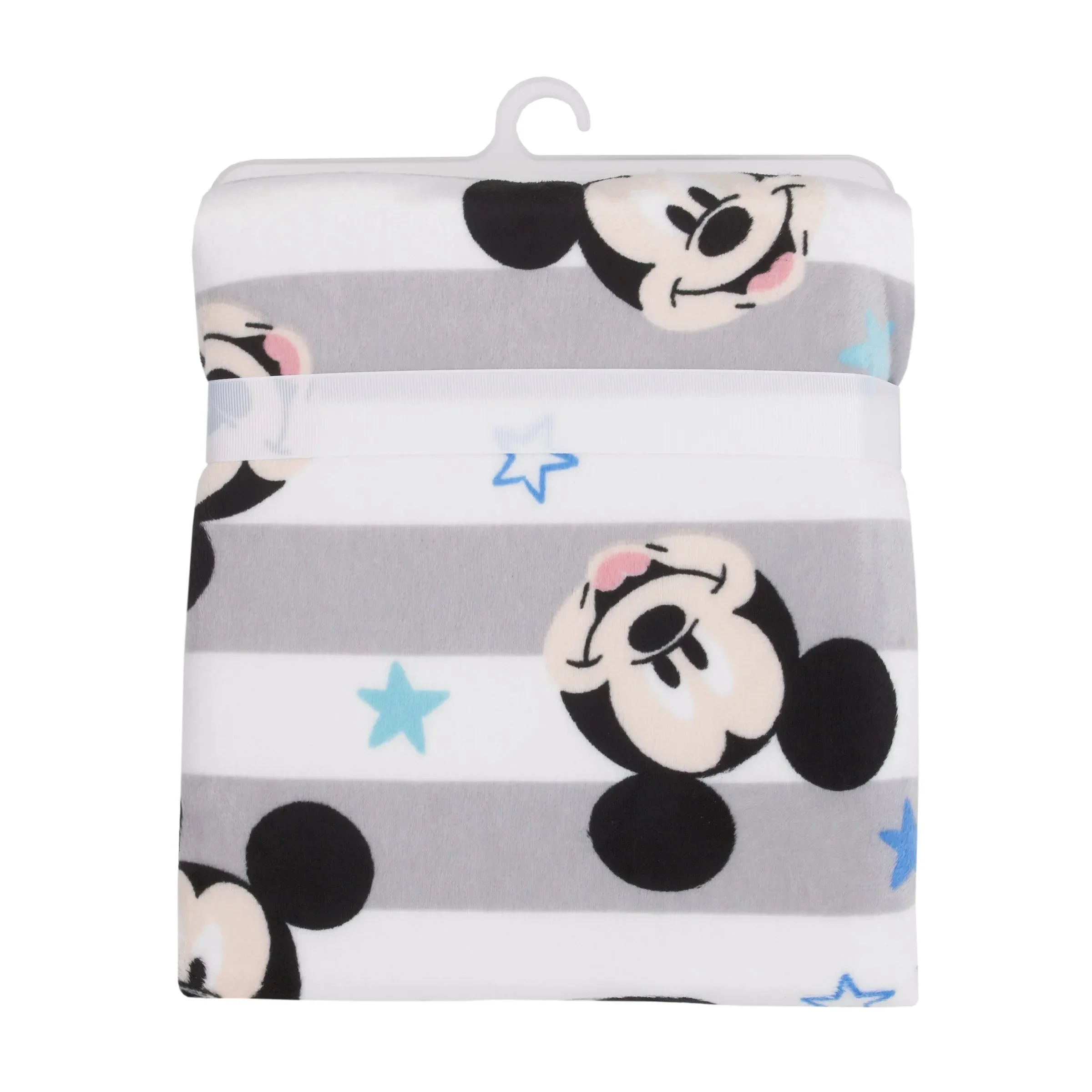 NoJo Disney Mickey Mouse Deluxe Reversible Baby Blanket - Image 5
