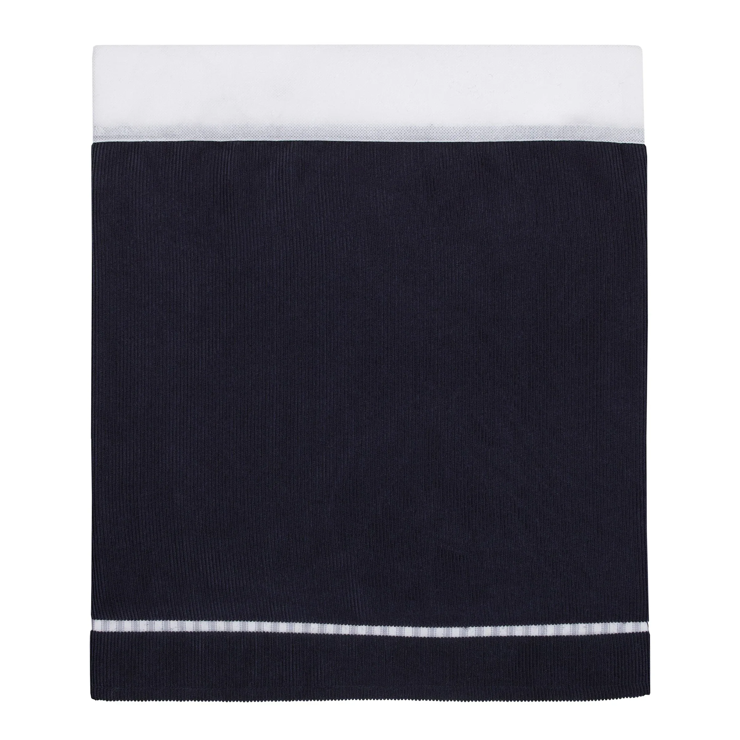 NoJo Team All Star Navy, Grey, and Light Blue, Football, Baseball, Soccer and Basketball, Fox, Raccoon and Hedgehog 4 Piece Nursery Crib Bedding Set - Comforter, 100% Cotton Fitted Crib Sheet, Crib Skirt and Storage Tote - Image 4