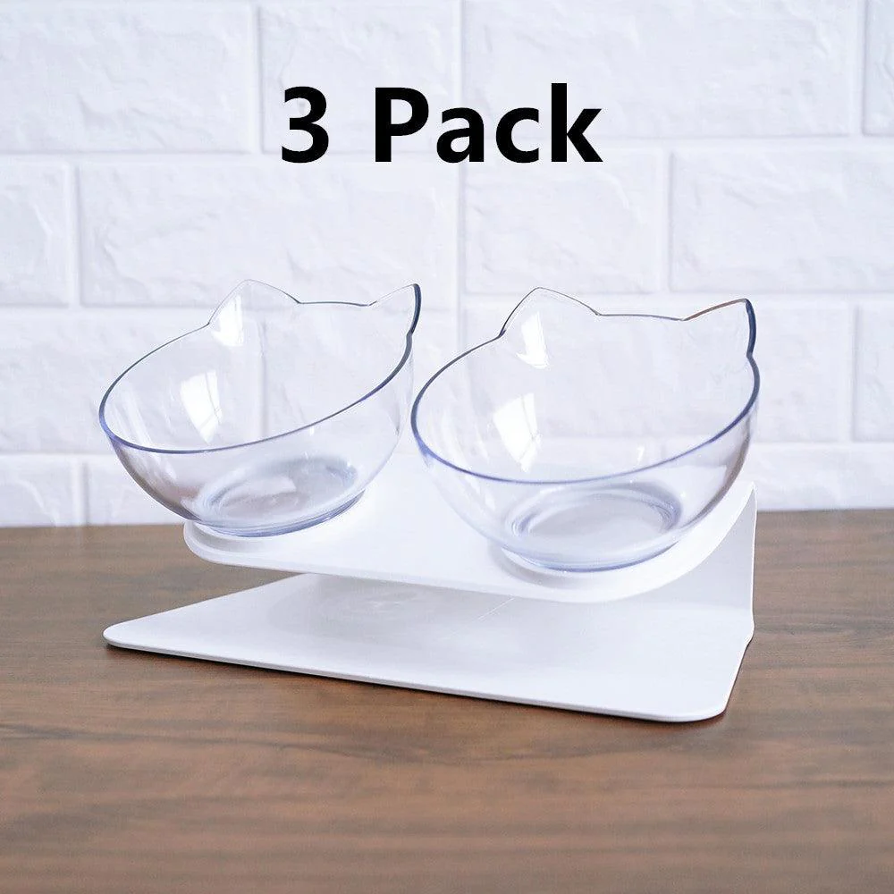 Non-Slip Double Cat Food Bowl - Image 9